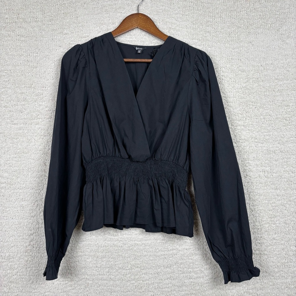Buffalo David Bitton Black Blouse